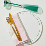 Large Green Bon Appétit Plate
