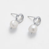 Zafino | Alice Earring - Silver/Pearl