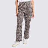 Foxwood | Denim Jean - Leopard Print