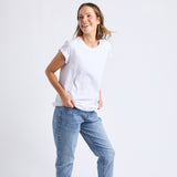 Foxwood | Manly Tee - White