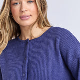 Foxwood | Murphy Knit Cardi - Midnight Blue