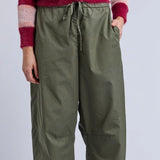 Elm | Lund Barrel Pant - Basil