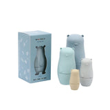 Little Drop | Bear Family Nesting Set - Blue