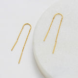 Zafino | Ivy Thread Earring - Gold