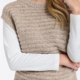 365 Days | Ellis Lurex Vest - Champagne