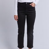 Elm | Ada Straight Leg Jean - Black