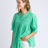 Elm | Monty SS Shirt - Gumdrop Green