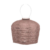 Arch 30cm Solar Lantern - Mocha Mousse
