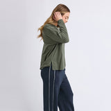 Foxwood | Simplified Long Sleeve Tee - Khaki