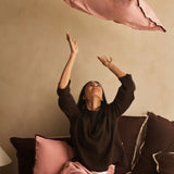 Hommey | Linen Pillowcase Pair - Rhubarb