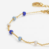 Zafino | Charlotte Bracelet - Gold/Blue