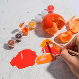 Journey Of Something | Paint by Numbers - Bowl of Oranges