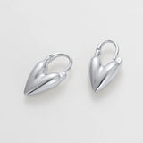 Zafino | Jess Heart Hoop - Silver