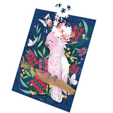 Diesel & Dutch | 1000pc Wall Jigsaw Puzzle - Pink Cockatoo