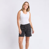 Foxwood | Balmy Short - Washed Black