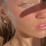 Zafino | Paris Hoop Earring - Gold