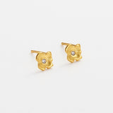 Zafino | Fleur Stud - Gold