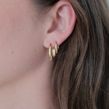 Zafino | Pia Hoop Large - Gold