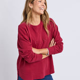 Elm | Established Crew - Maroon