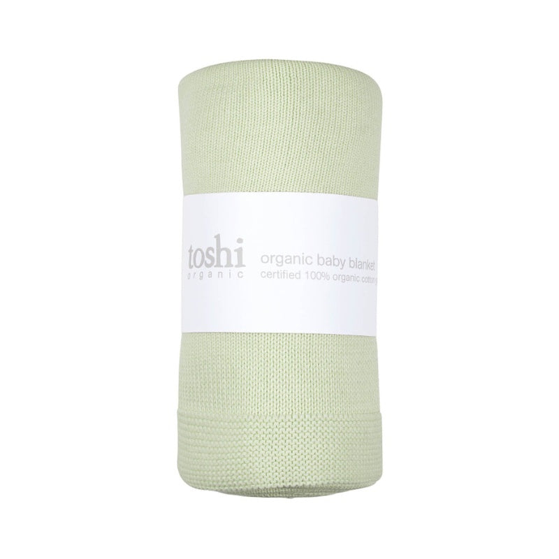 Toshi | Organic Blanket Snowy - Mist