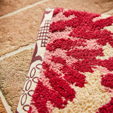 Sage x Clare | Isabella Bath Mat - Crimson