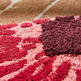 Sage x Clare | Isabella Bath Mat - Crimson