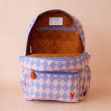 Fox & Fallow | Blue Diamonds Backpack