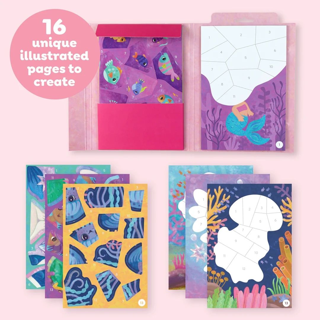 Sticker By Numbers - Mermaid Friends