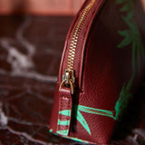 Sage x Clare | Heidi Cosmetic Pouch - Rosewood