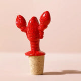 Lisa Angel | Cork Bottle Stopper - Lobster