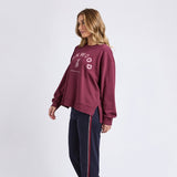 Foxwood | Effortless Contrast Crew - Windsor Wine