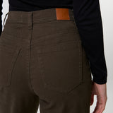 Stella + Gemma |  Dina Long Pant - Dark Khaki