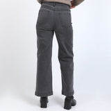 Foxwood | Sarah Wide Leg Jean - Washed Black