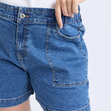 Elm | Atlas Denim Short - Dark Blue Wash