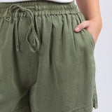 Elm | Bliss Washed Short - Clover