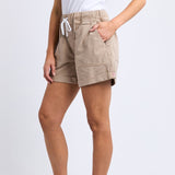 Elm | Emma Relaxed Short - Latte