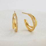 Zafino | Celeste Hoop - Gold