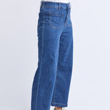 Elm | Alyssa Front Pocket Jean - Mid Blue Wash