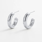 Zafino | Talia Hoop - Silver