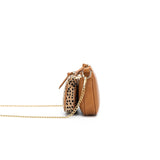 Black Caviar Designs | Sabie 2 Piece Crossbody Bag - Tan/Leopard