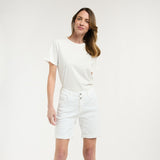 Italian Star | Emma Shorts - White