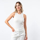 Stella + Gemma | Sage Tank - White