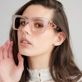 Captivated Eyewear | CLEO - Beige/Tortoiseshell