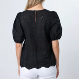 Stella + Gemma | Minnie Top - Black