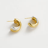 Zafino | Freya Hoop - Gold/Silver