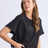 Foxwood | Huntleigh Oversized Tee - Black