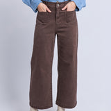 Elm | Delphi Front Pocket Jean - Chocolate