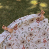 Emotion & Kids | Muslin Wrap & Pram Clip Set - Boho Floral