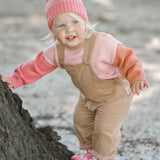 Toshi | Baby Overalls Corduroy Quincy - Driftwood