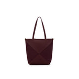 Black Caviar Designs | Renee 3pc Suedette Handbag - Burgundy